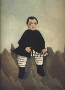 Henri Rousseau Portrait of a Child oil on canvas